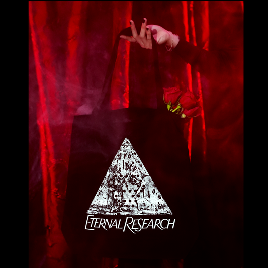 Two-Sided Rite of the Demon / Eternal Research Tote Bags